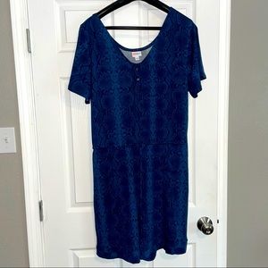 LulaRoe XANTHE Romper 🖤 Size L NWOT